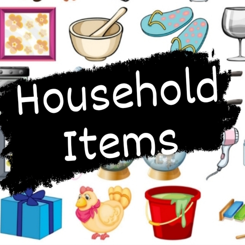 Variety of household items